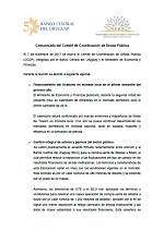 Comunicado CCDP