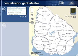 captura de pantalla del geocatastro